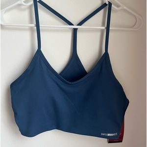 K-Swiss brand new t-back sports bra womens size L